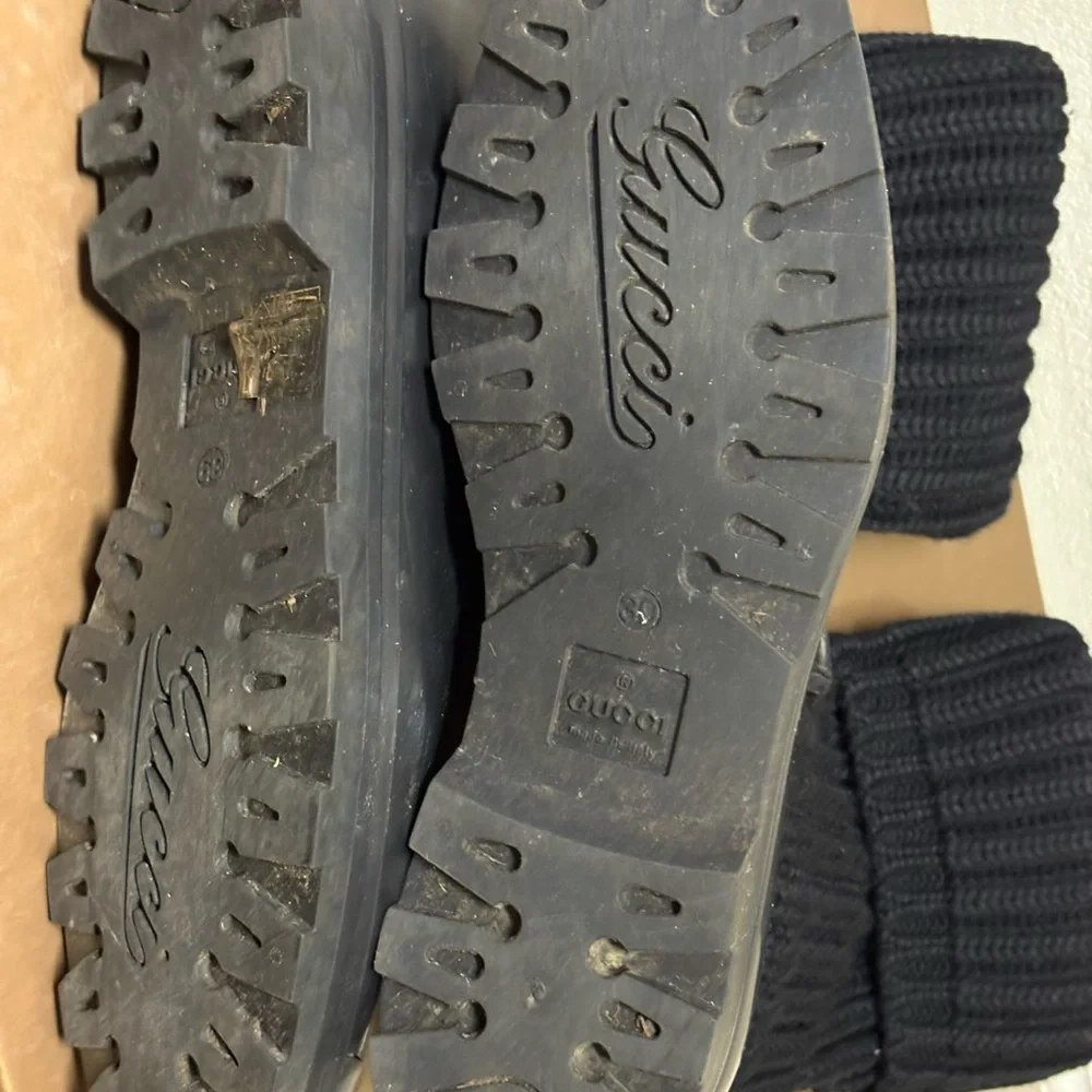 Authentic Women’s Gucci Lana Rubber Boots - Picture 4 of 9